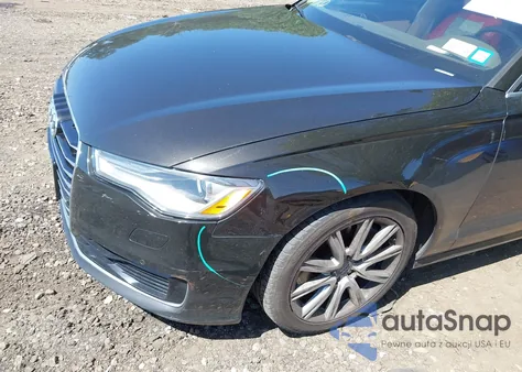 2016 Audi A6 2.0T Premium Plus из США, поврежденный, VIN WAUGFAFC9GN063774